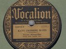 1930S  DEPRESSION GUITAR BLUES TEXAS ALEXANDER  VOCALION 02894 RARE HEAR