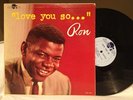 Rare RON HOLDEN Love You So Lp DG Donna early SOUL R&B 1960 DLP-2111 Mono VG++