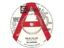 THE SAPPHIRES - WHO DO YOU LOVE - STATESIDE DEMO/DJ SS267 (RARE UK SOUL / MOD)
