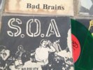 S.O.A. Green Vinyl, Henry Rollins Black Market Baby, Bad Brains, Youth Brigade