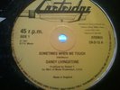 DANDY LIVINGSTONE - SOMETIMES WHEN WE TOUCH / TUFF TUFF SYSTEM  1981 12