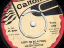 MILTON BOOTHE - USED TO BE A FOOL - CALTONE