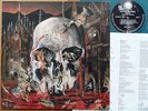 SLAYER . South of Heaven GREEN LP + rare POSTER nuclear assault carnivore voivod