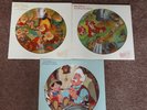 Disney Picture Disc LP Records Snow White, Pinocchio, Fox and Hound