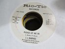 JJ BARNES Please Let Me In 45 RIC TIC promo northern soul VG+