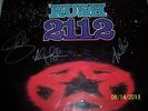 RUSH 2112 AUTOGRAPHED with C.O.A.