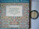 SZIGETI, JOSEPH Bach Six Sonatas & Partitas Solo US VANGUARD HM 3LP BOX MINT-