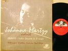 ANGEL 35137 JOHANNA MARTZY Violin BRAHMS Cto KLETZKI  UK MONO VG++