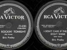 Elvis Presley 78 RPM Rock'N Roll Record Good rockin' tonight / I don't care