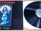 RARE.CATHEDRAL,STATIK MAJIK.UK ORIGINAL 1994 EARACHE LABEL+LYRIC INSERT. N/M N/M