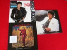 3 Michael Jackson LP`s: Blood on the dancefloor, Bad & Thriller