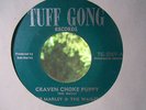 BOB MARLEY& WAILERS 45 Craven Choke Puppy TUFF GONG/GREEN LABEL  OG