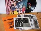 CROWDED HOUSE original LP + PROMO PRESS KIT 1986 (Capitol ST-12485) Split Enz
