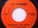 LUV N HAIGHT One Night Love Affair 45 rare modern soul funk LISTEN