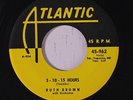 RUTH BROWN: 5-10-15 Hours / Be Anything 45 (w/ company sleeve) rare Blues & R&B