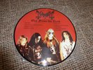 MAYHEM out from the dark Picture Disc Vinyl LP RED Euronymous Dead Emperor