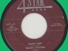 SAMMY MASTERS Whop-T-Bop / Flat Feet 45rpm 4-Star 1956 rockabilly