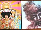 4 Jimi Hendrix LP's  Are You Experienced, Axis Bold, Band of Gypsys, Cry of Love
