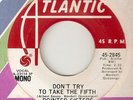 POINTER SISTERS - DONT TRY TO TAKE THE FIFTH - ATLANTIC PROMO  NORTHERN SOUL 45