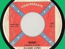 ROCKING CAPRIS (w/ Wayne Cochran) Money / Lights Out 45rpm Confederate 1962