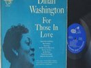Washington, Dinah-LP-For Those In Love: I Get A Kick Out Of You, My Old Flame, B
