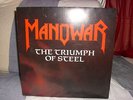 MANOWAR THE TRIUMPH OF STEEL doppel LP 1992 Atlantic Recording
