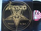 VENOM Welcome to hell METAL CANADA ORIGINAL BANZAI 1981 LP Vinyl NM-