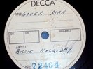 Billie Holiday Lover Man Decca Test Press 78 VG+