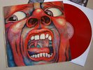 KING CRIMSON IN THE COURT OF THE CRIMSON KING RARE RED VINYL RE PINK ISLAND NM/M
