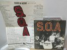 S.O.A. NO POLICY HENRY ROLLINS BLACK FLAG  EP 7