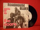 1970 THE DOORS Roadhouse Blues 7/45 RARE FRENCH Elektra RARE PS UNIQUE SLEEVE