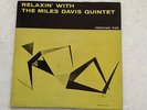 MILES DAVIS-Relaxin' With-LP PRESTIGE MONO RVG DEEP GROOVE NJ ADDRESS