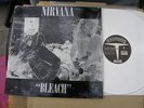 NIRVANA BLEACH White Vinyl Orig Sub POP 1st press US 1989 NM LP