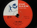 BOBBY RYDELL- RARE SOUTH AFRICAN 78 RPM - I DIG GIRLS / WE GOT LOVE - TOP RANK