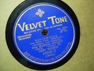 JAZZ BAR HARBOR ORCH Delishious/Starlight VELVET TONE 10505 Rare 5 Minute Disc