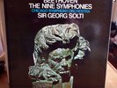 BEETHOVEN - The Nine Symphonies DECCA Sir Georg Solti 9 LP set
