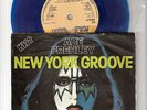 KISS - Ace Frehley - New York Groove - 7`UK Press Blue Vinyl with Mask- Top
