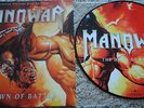 MANOWAR THE DAWN OF BATTLE PICTURE VINYL ORIGINAL PRESS