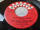 ROCKABILLY TEEN 45 DON MILLER CAROLYN DAY EDDIE COCHRAN RELATED on BEDFORD M-