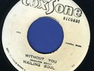 1066 WAILING SOULS-WITHOUT YOU-STUDIO 1-1976 REGGAE 45 7