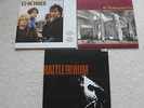 U2 3 x LP's Rattle and Hum -- October -- The Unforgettable Fire