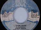 Modern Soul 45 ERNEST BAKER Alone Again BLUE SOUL HEAR