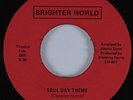 Crossover Soul Funk 45 CARL TEMPLE Soul Day Theme BRIGHTER WORLD HEAR NM