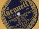 Edna Johnson, Charles Booker, piano Drifting from You Blues Gennett 5367 78 rpm