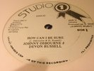 Johnny Osbourne Devon Russell How Can I Be Sure Orig Studio One 12