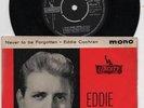 EDDIE COCHRAN-NEVER TO BE FORGOTTEN EP-ORIGINAL LIBERTY UK 4 TRACK PIC SLV EP