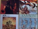 4 LPs SAMSON * Head On + Before the Storm + Survivors + Shock Tactics * Mint-