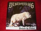 Destroyer 666 Unchain the Wolves Original Merciless Blue Vinyl LP Mayhem Burzum