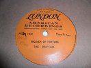 THE DRIFTERS UK LONDON SS DEMO 45 SOLDIER OF FORTUNE 1956 EX RARE