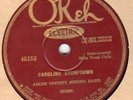 Okeh 45153 Aiken County String Band CAROLINA STOMPDOWN 1927 E-